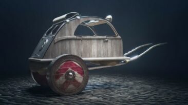 Citroën meets Asterix - Citroën creates 2CV concept chariot for the new Asterix & Obelix movie